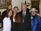 Dr. Otto von Habsburg with HRFA Staff